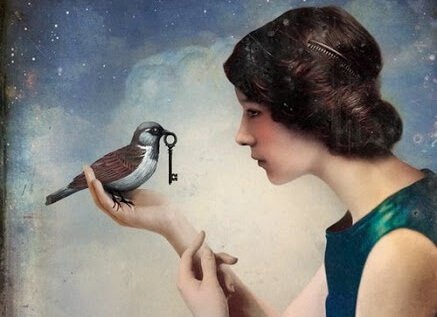 Vogel met Sleutel