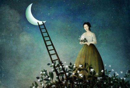 Klimmen naar de Maan