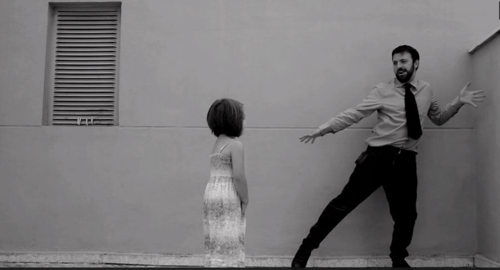 Vader en Dochter Spelen Spel