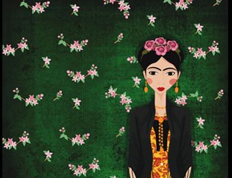 Vrouw met Bloemen