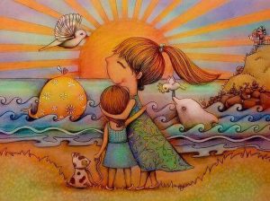 Sterke kinderen worden sterkere volwassenen