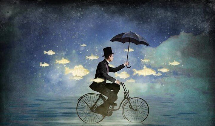 Fiets en Vissen