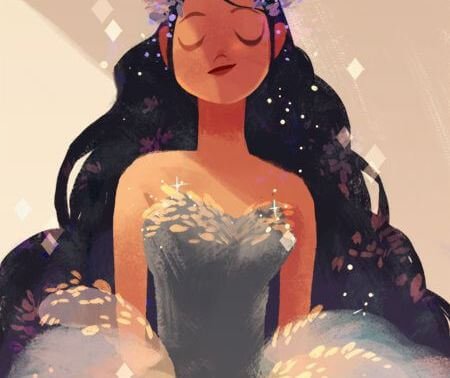 Meisje met Lang Haar