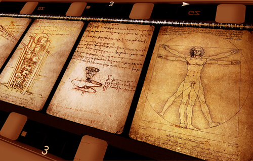 Werk van Da Vinci
