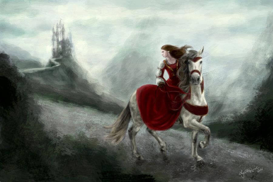 Vrouw op Paard