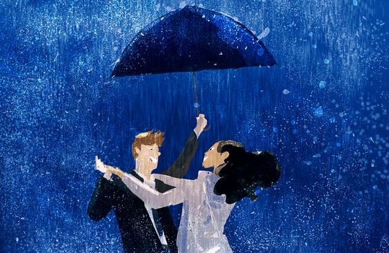 Dansen in de Regen