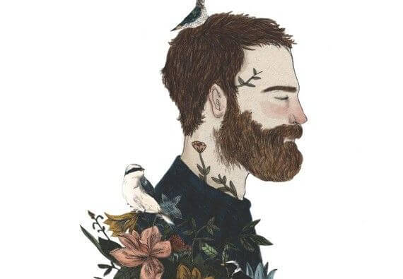 Man met Vogels