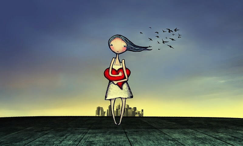 Vrouw met Hart