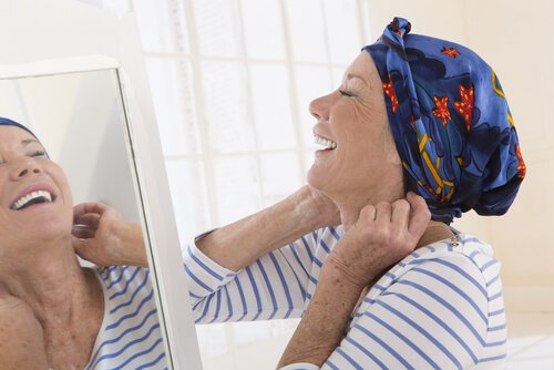 Vrouw met Kanker
