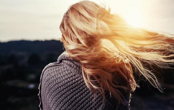 Blonde Vrouw