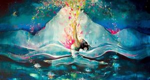 Het hart van een volwassen vrouw is een diepe zee van geheimen