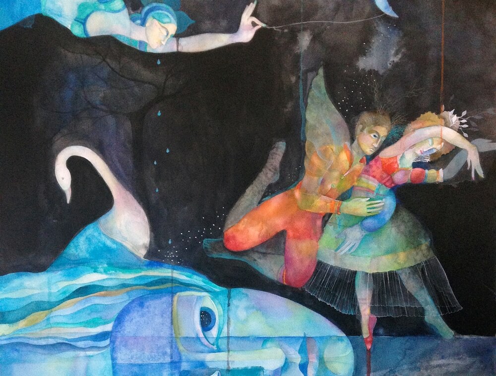 Twee Mensen Die De Dans Doen Van De Liefde En Zich Beseffen Het Is Het Niet Waard