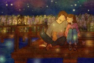 Het is duidelijk dat we de liefde bedrijven door te praten