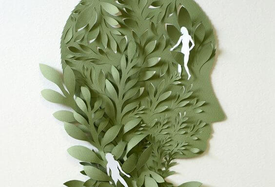 Blaadjes Die Een Hoofd Bedekken Want Ook De Geest Heeft Rust Nodig