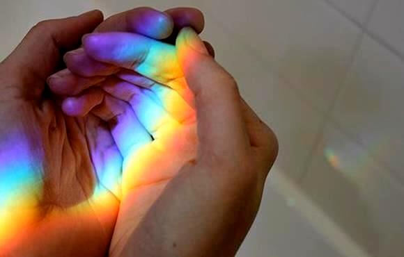 Regenboog Op Handen
