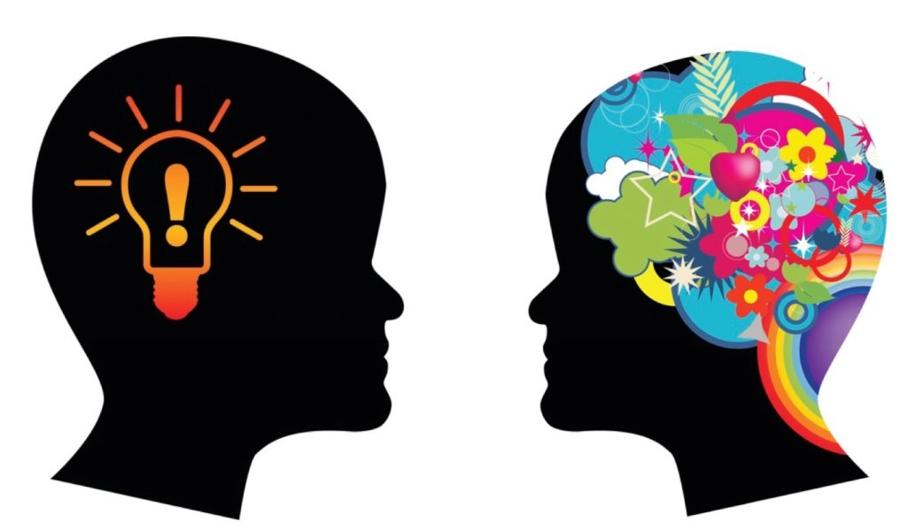 Twee Mensen Met Verschillende Ideeen In hun Hoofd Die Elkaar Begrijpen Door Middel Van Culturele Intelligentie