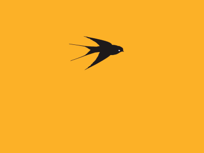 Een vogeltje dat vliegt