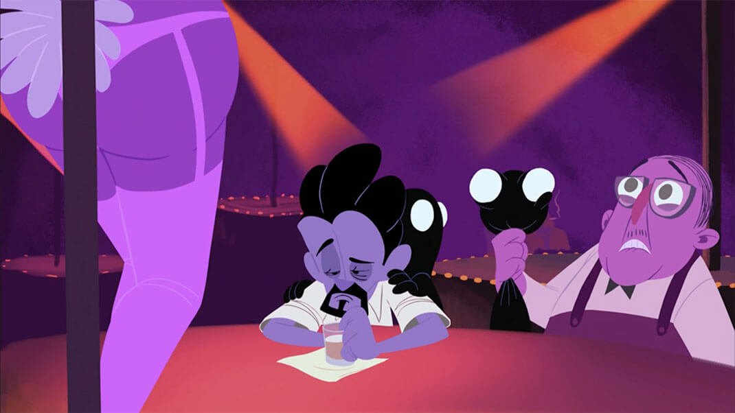 Depressieve Floyd In Een Stripclub Die Zijn Dieptepunt Bereikt Heeft