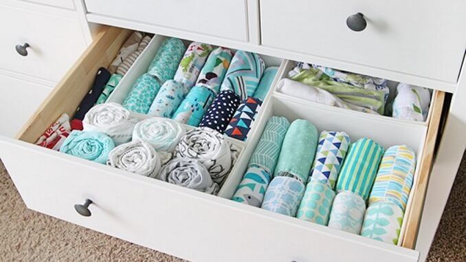 Een zeer geordende lade