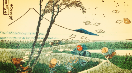 Mannen aan het werk op het veld.