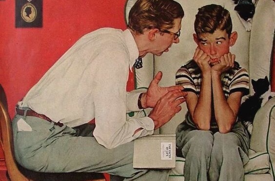 Vader-zoon discussie