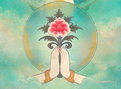 Hindoeïsme de Lotusbloem