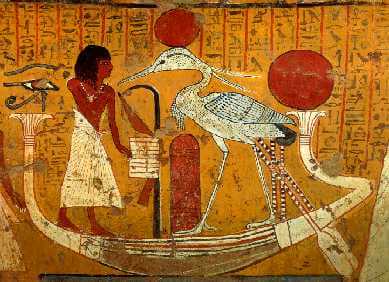 Egyptische tekening over onze fantastische veerkracht