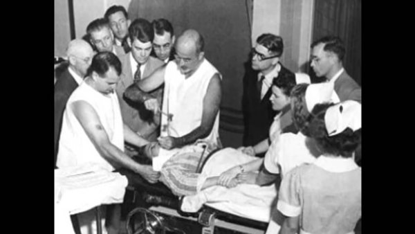 Patiënt wordt behandeld