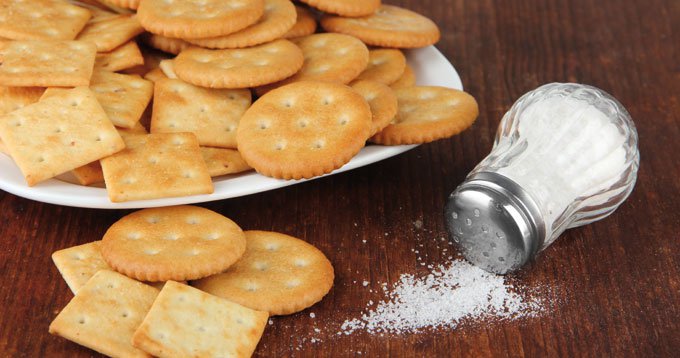 Zoute crackertjes waar iedereen trek in heeft
