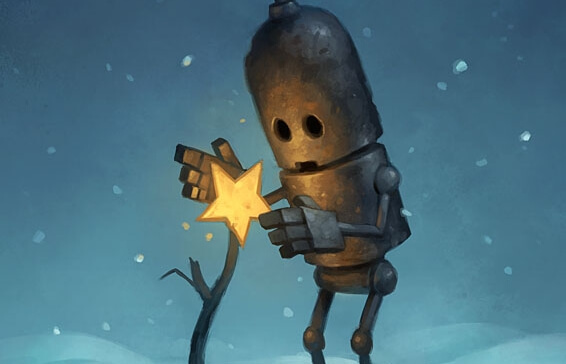 Robot plukt ster van tak