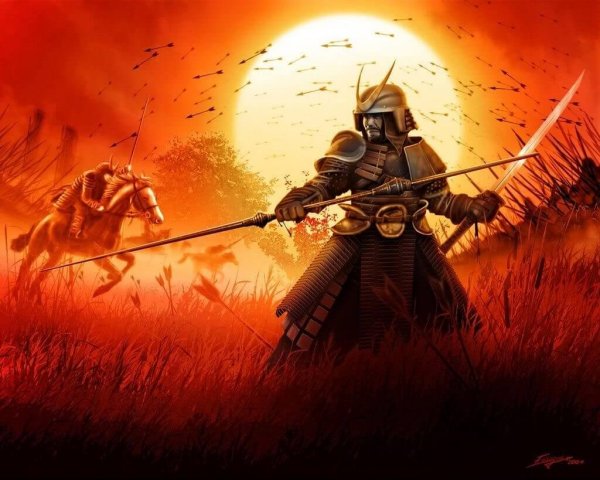 Samurai krijgers vinden hun ikigai