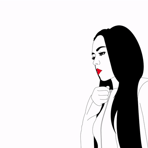 Vrouw die haar ware ik vrijlaat en zegt: Probeer me niet te veranderen