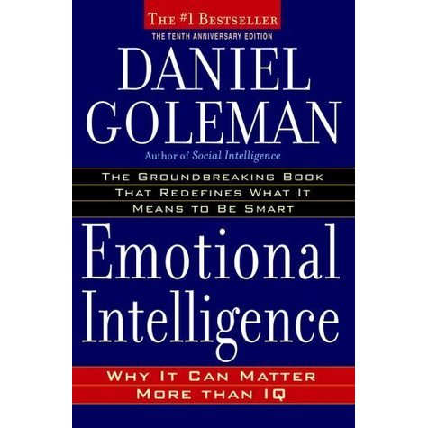 Een van de boeken over emotionele intelligentie