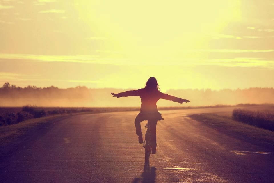 Fietsen op een eenwieler