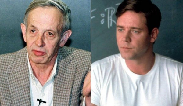 John Nash en Russel Crow