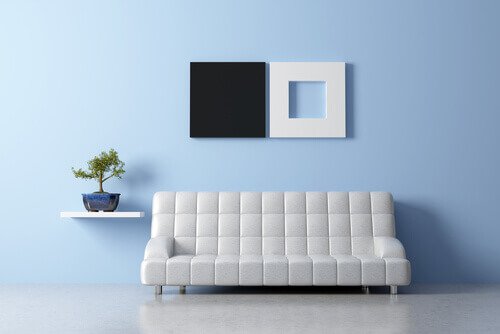 Huis dat is ingericht volgens de regels van Feng Shui