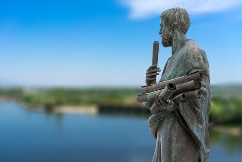 Beeld van Aristoteles