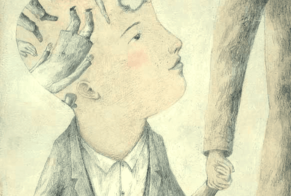 Vastzitten op een emotionele leeftijd zonder genegenheid