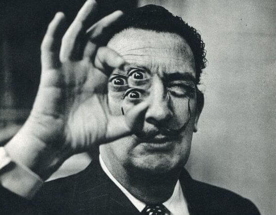 Salvador Dalí illusie
