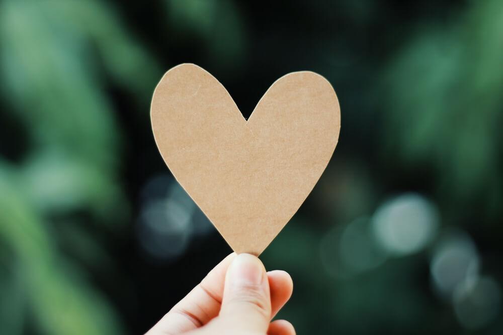 Kartonnen hartje