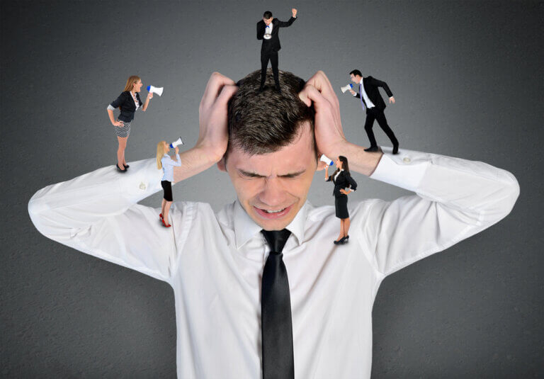 Mensen met angst voor conflicten