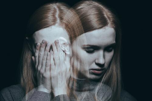 Verdrietige vrouw