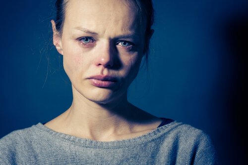 Huilende vrouw