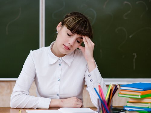 Gestreste leraren kunnen hun werk niet goed uitvoeren