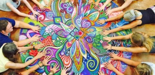 Kunsttherapie gebruikt verschillende kunstvormen