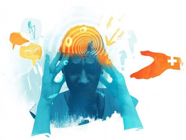 Kunstwerk van gedachten