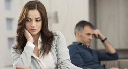 De spanning in een relatie