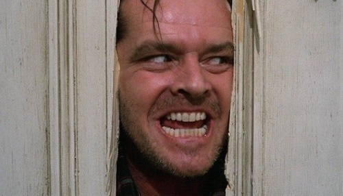 Jack Nicholson in The Shining