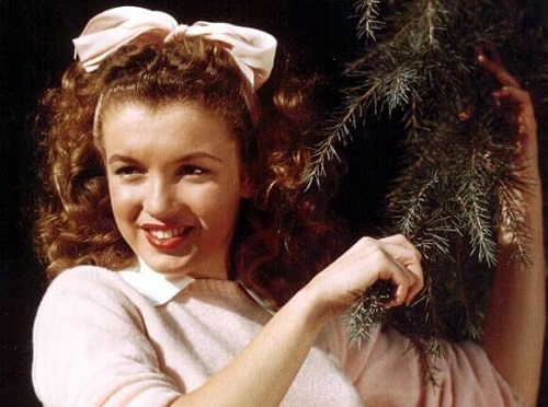 Marilyn Monroe als tiener