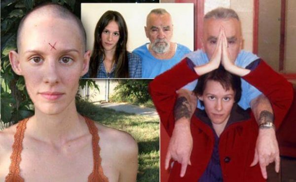 Charles Manson en Afton Burton
